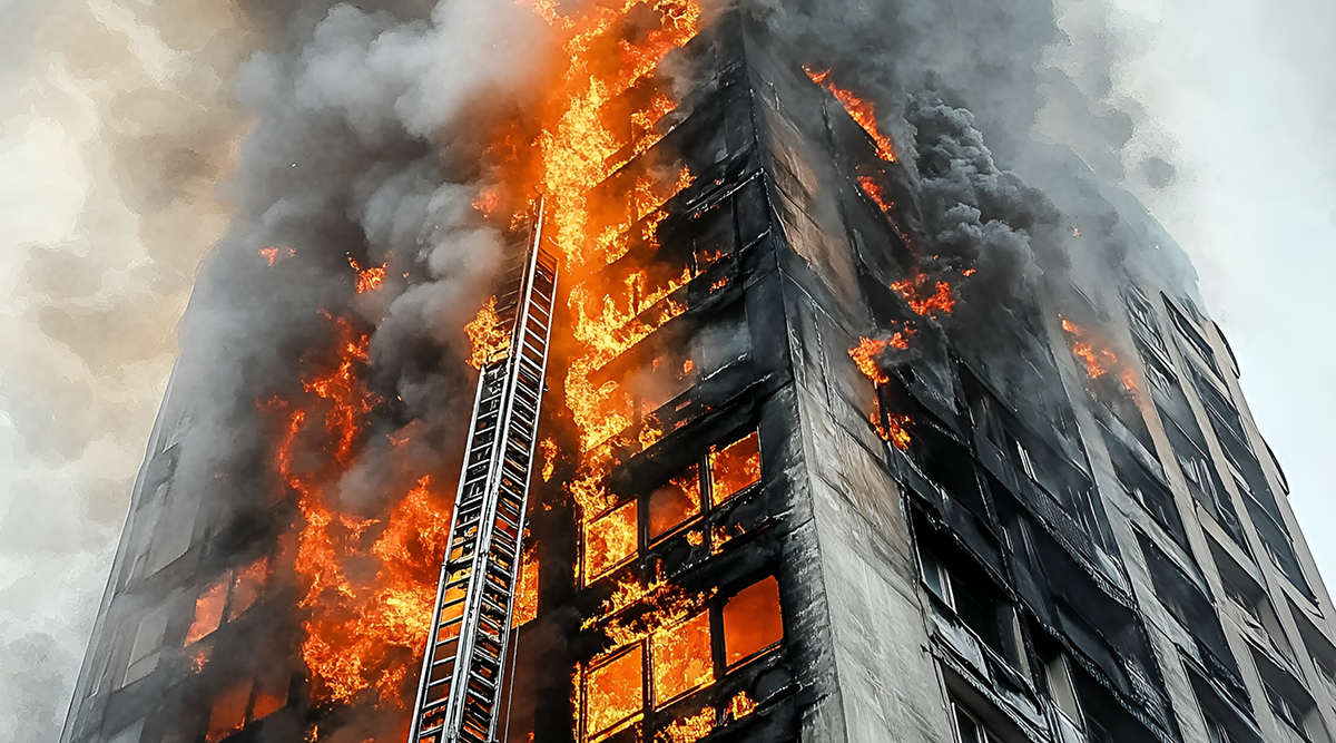 逃命手册|高层火灾逃生：向上跑还是向下冲？